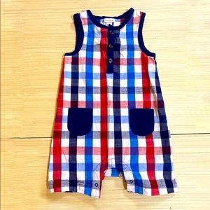 Checkered cat&jack overall 18M
